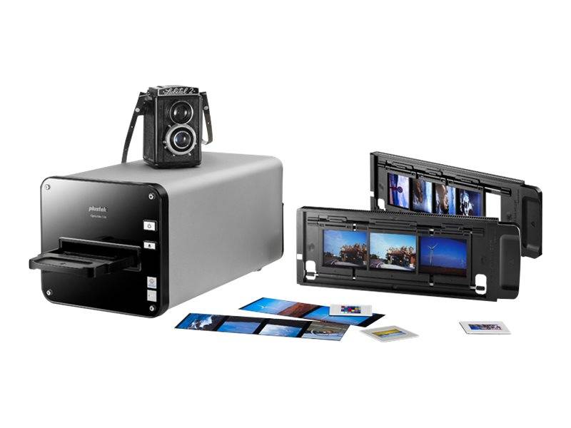 Plustek OpticFilm 120 Diascanner, Negativscanner 5300 dpi Staub- und Kratzerentfernung: Hardware Mittelformatfilme