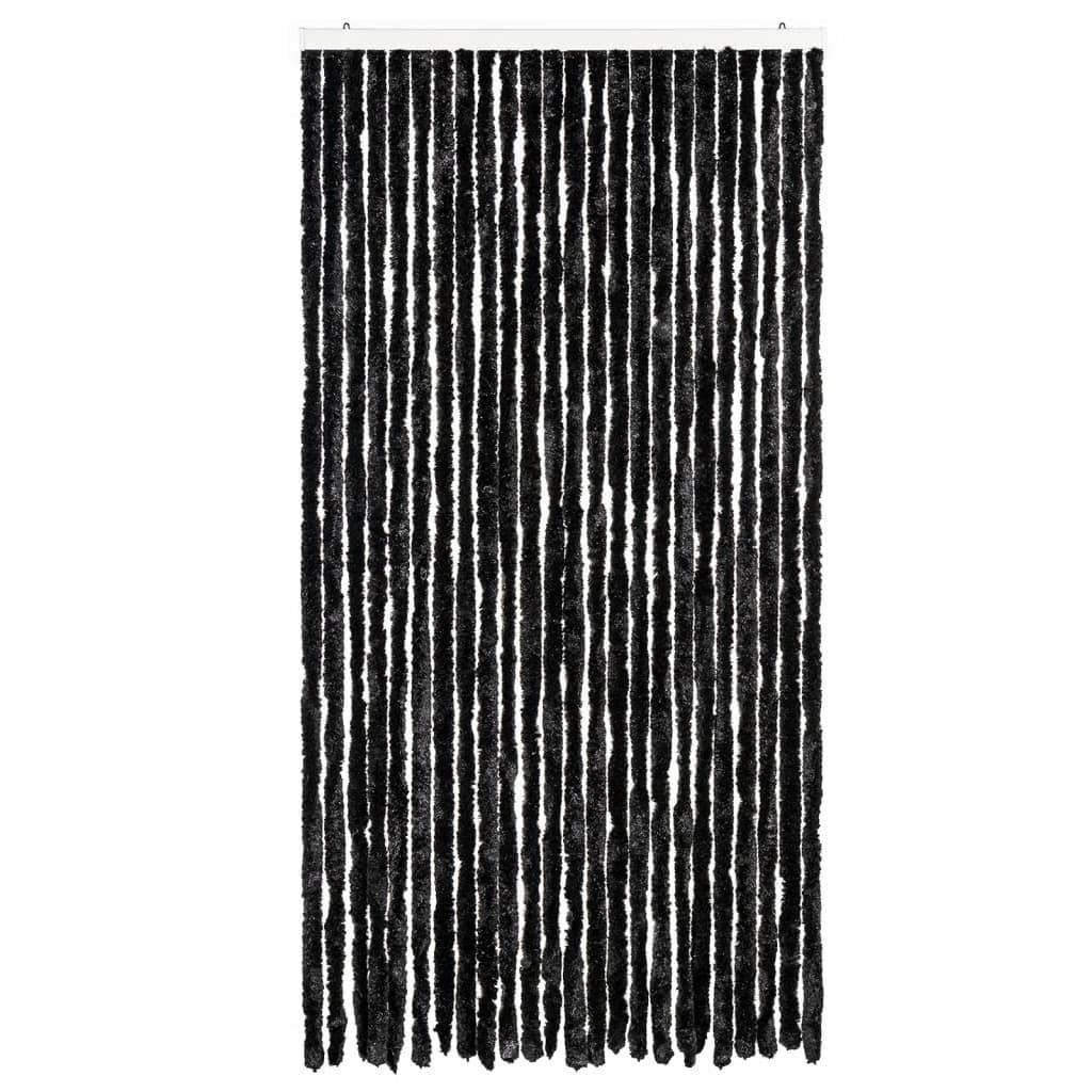 vidaXL Fliegenvorhang Anthrazit 100x200 cm Chenille