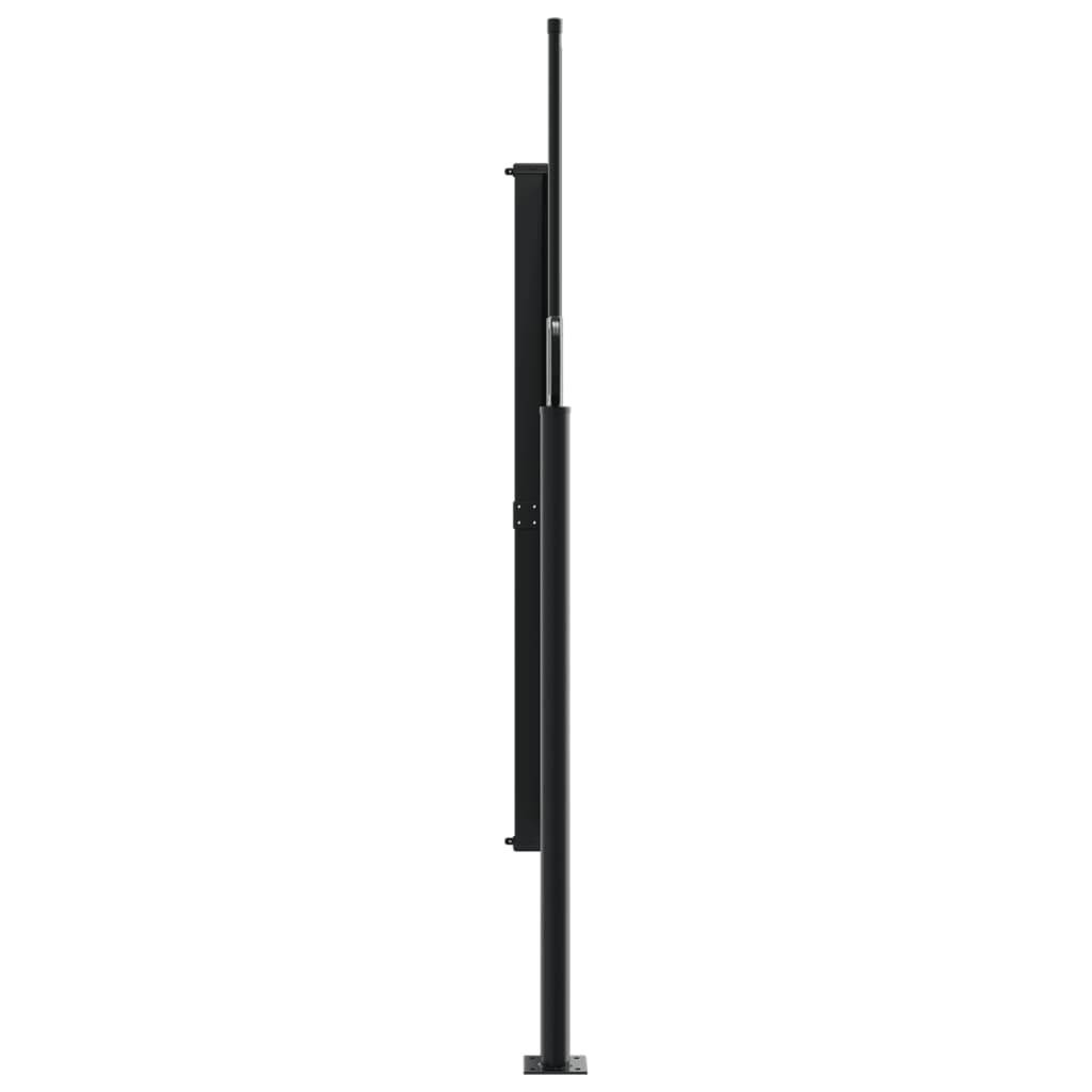 vidaXL Seitenmarkise Ausziehbar Blau 160x600 cm