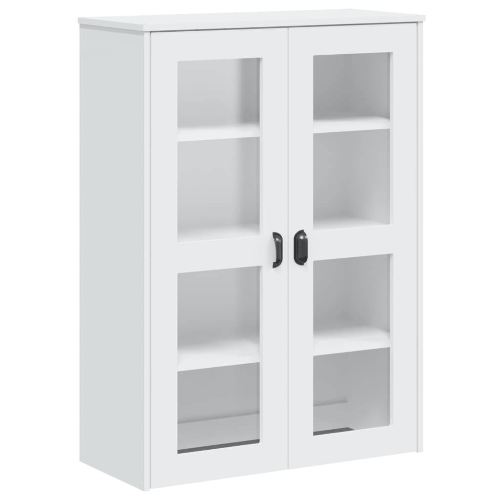 vidaXL Aufsatz für Highboard VIKEN Weiß Holzwerkstoff