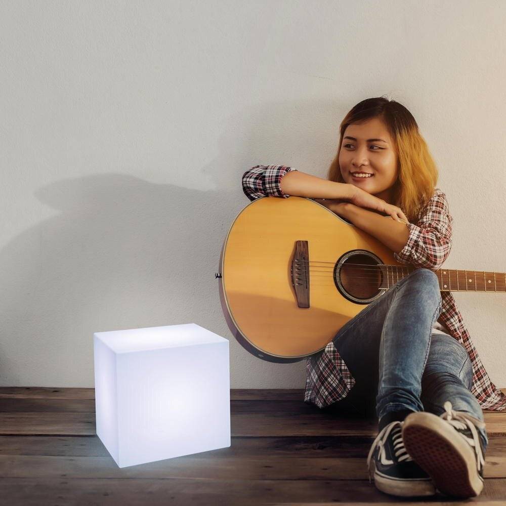 LED Würfel Cuby 32 in Weiß 7W 600lm E27 IP65