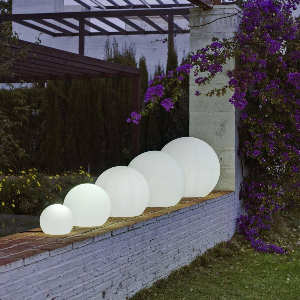 LED Kugel Buly 50 in Weiß 7W 600lm E27 IP65 6500K