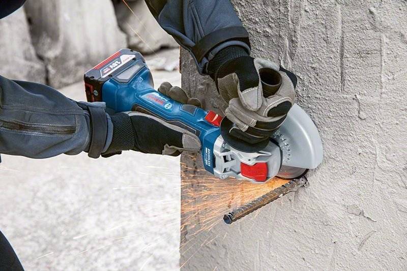 BOSCH Bosch Akku-Winkelschleifer, GWX 18V-7 125,0mm x 22,23mm incl. ohne Akku Akku-Spannung 18V ähnlich 700W,