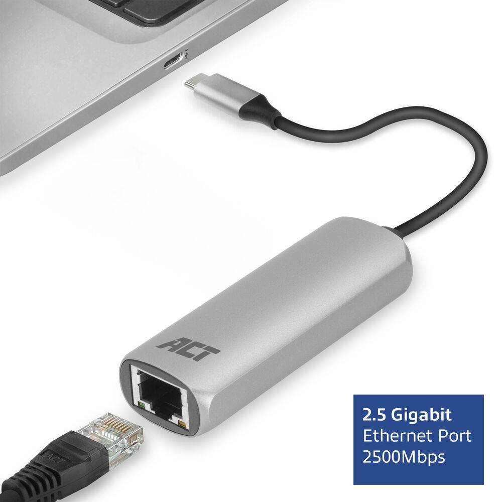 ACT AC7081 USB-C zu 2.5 Gigabit Ethernet Adapter