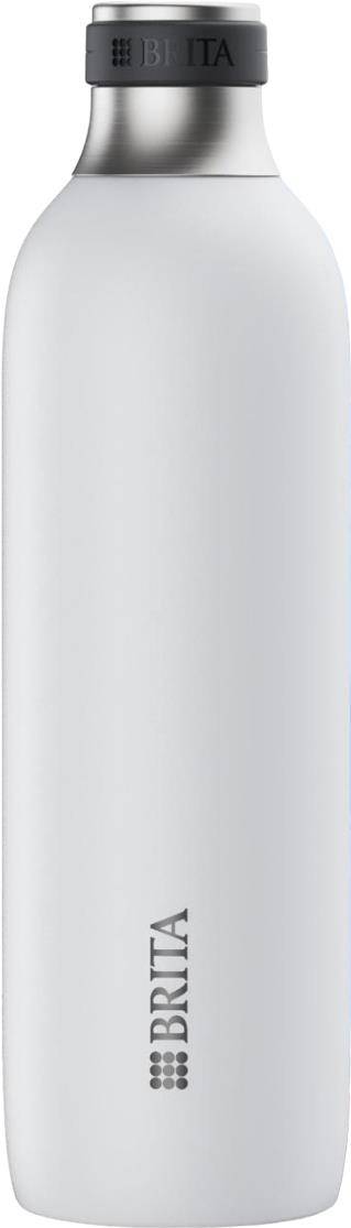 BRITA - sodaTRIO Edelstahlflasche groß