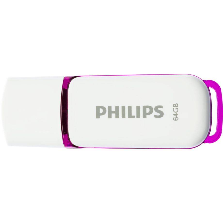 Philips USB 2.0 2-Pack Snow Edition Magic Purple - Flash-Speicher - unsortiert