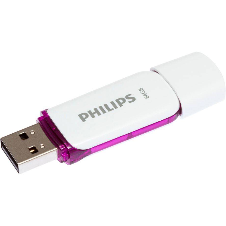 Philips USB 2.0 2-pack 64GB Snow Edition Magic Purple