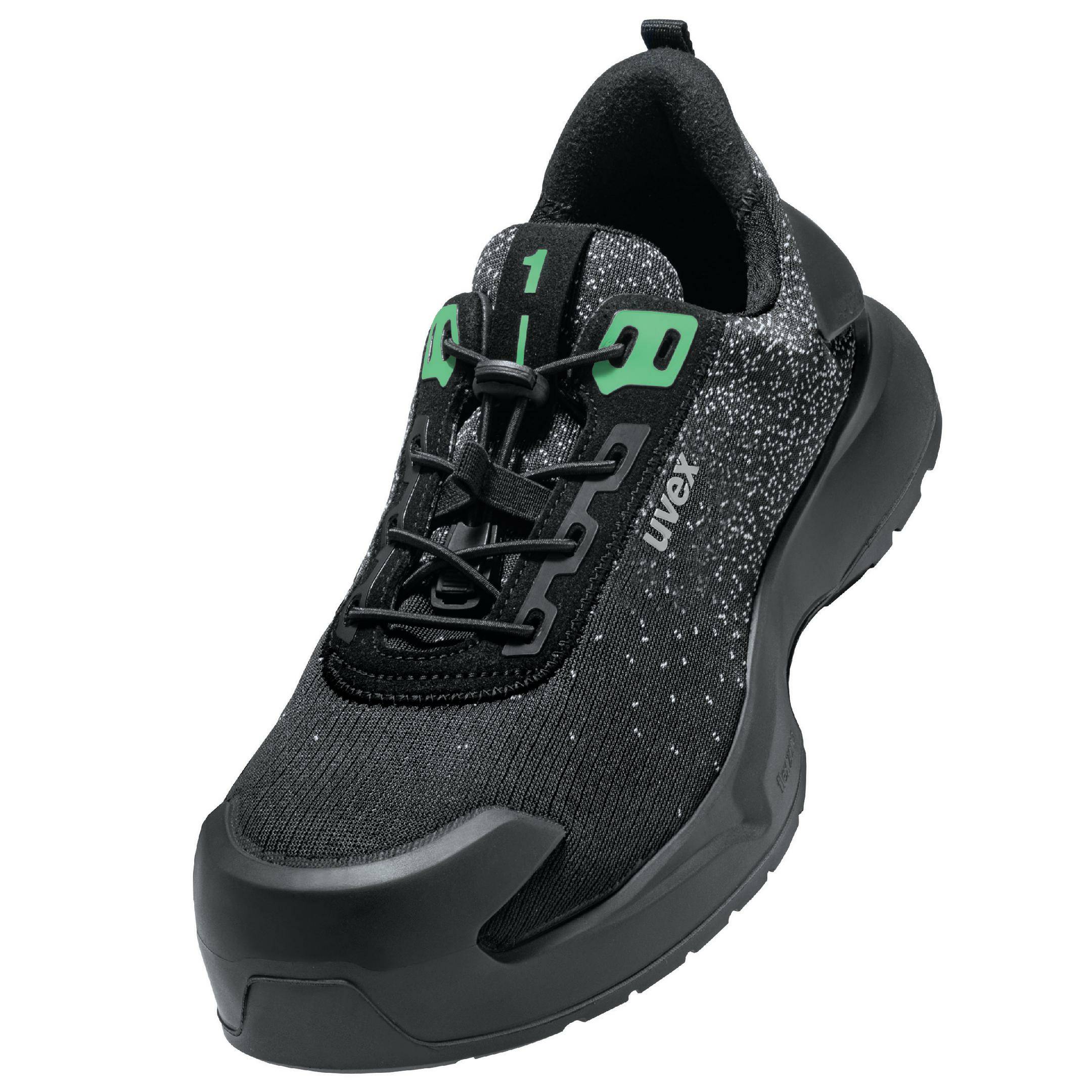 S1 PL PU/TPU W11 6808244 Sicherheitshalbschuh S1PL Schuhgröße (EU): 44 Schwarz,