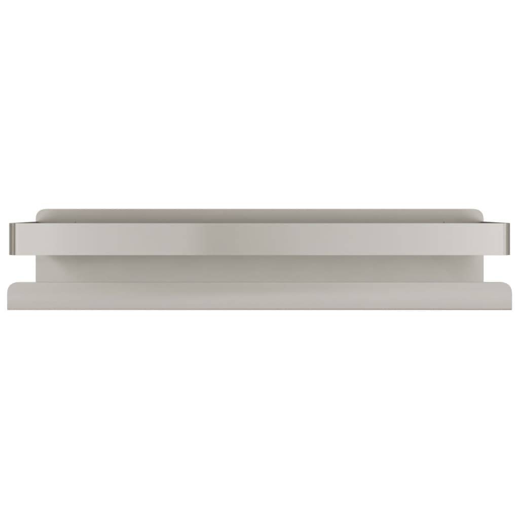 vidaXL Duschablage 30x10x6 cm Gebürsteter Edelstahl 304