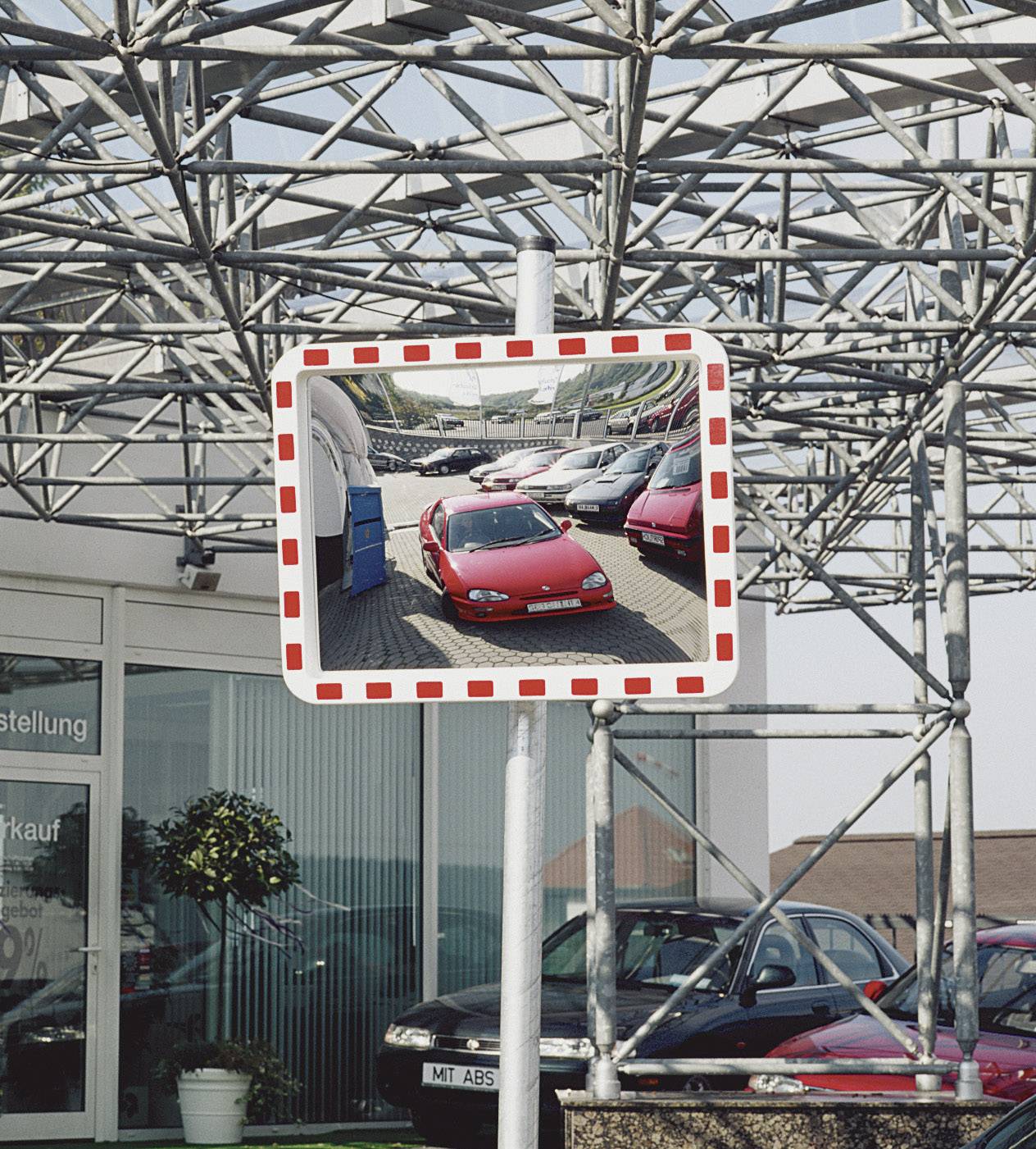 Moravia 243.10.847 EUCRYL 1 Verkehrsspiegel Rechteck (B x H) 60 cm x 40 cm