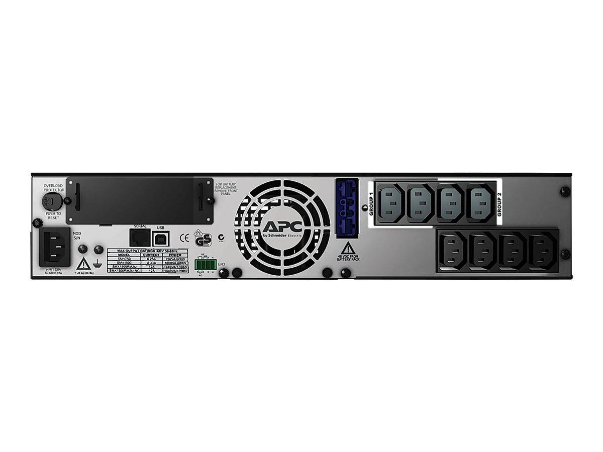 APC by Schneider Electric Smart UPS SMX1000I 19 Zoll USV 1000 VA