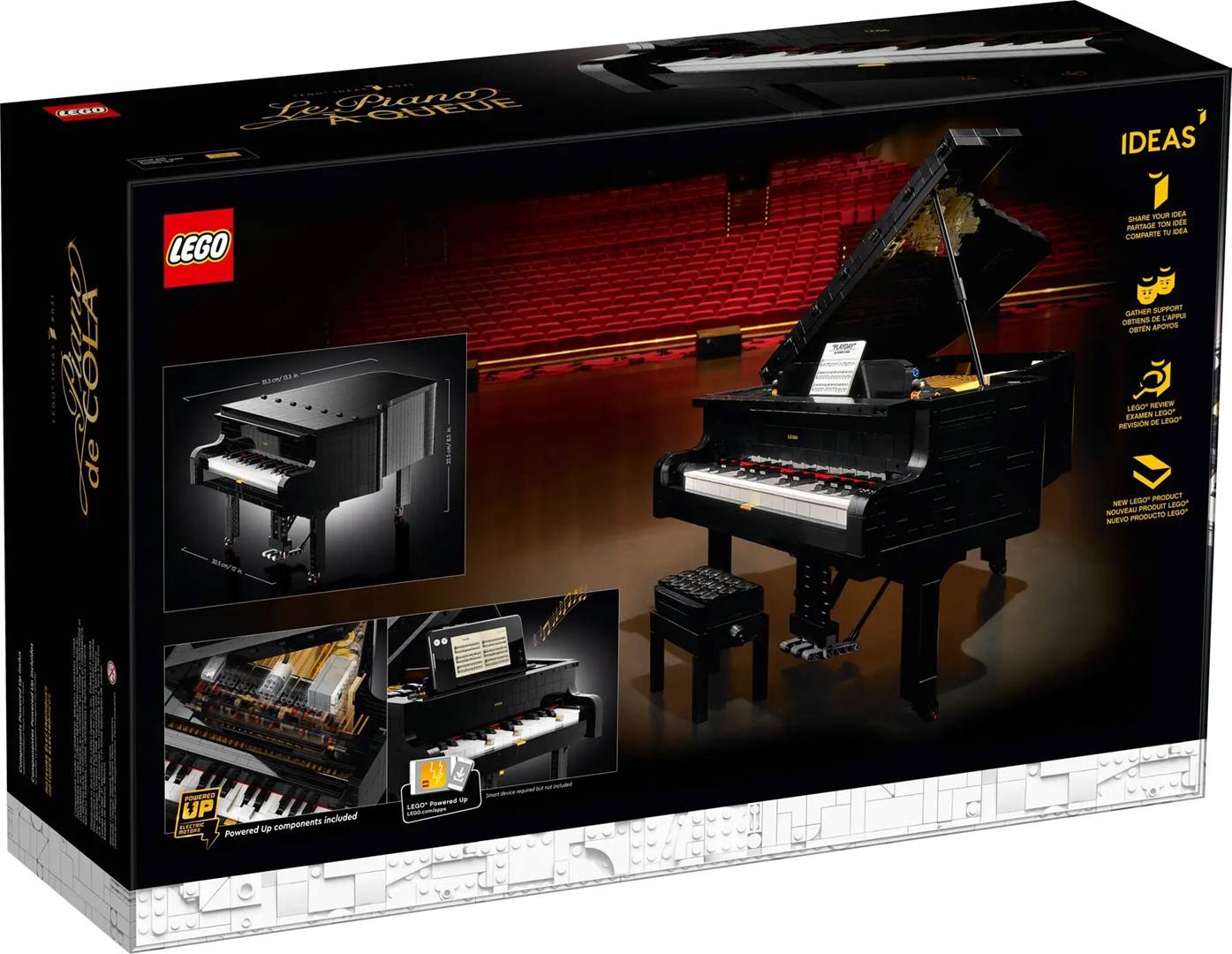 LEGO - Ideas - Konzertflügel 21323