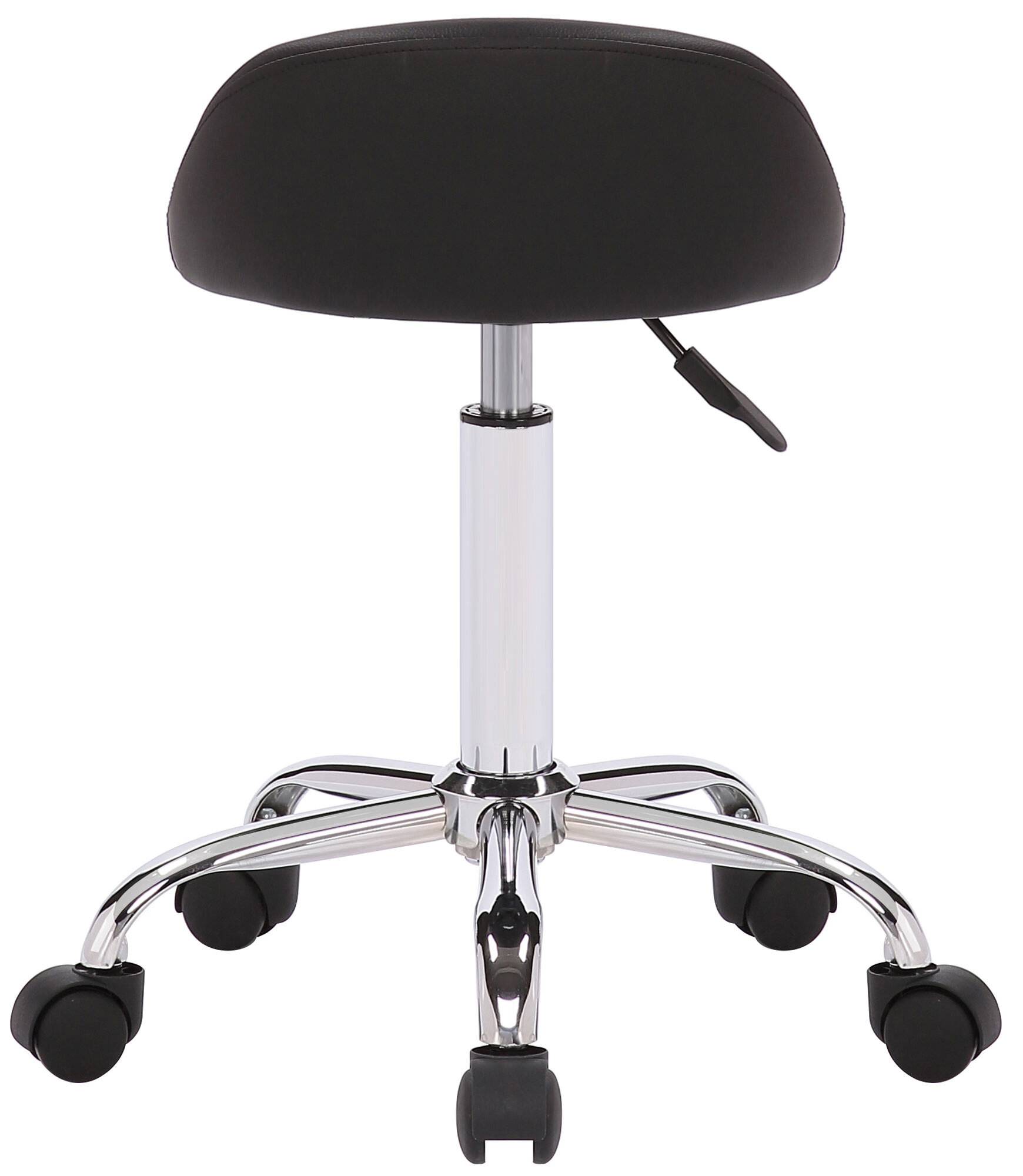 Arbeitshocker Teramo Kunstleder schwarz