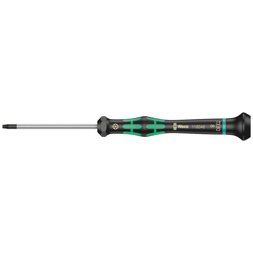 Wera 2067 Elektronik TORX BO Schraubendreher, TX 8 x 60 mm