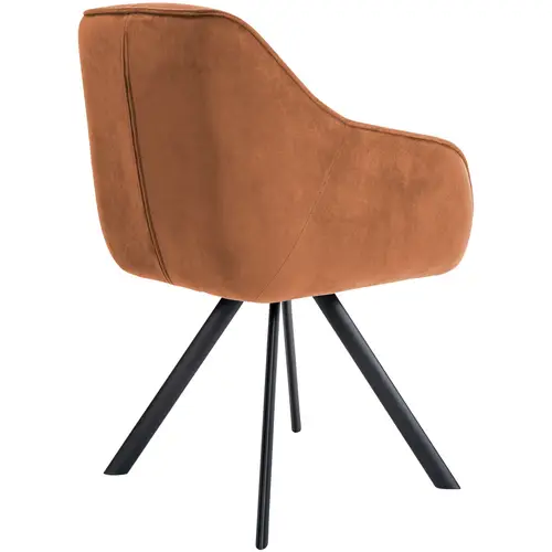 Stuhl Russel Samt coffee Stuhl Russel Samt coffee