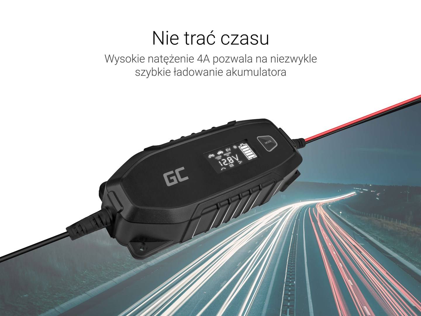 Green Cell Charger for accumulators 6V 12V 4A with diagnostics function Energie &amp; USV Batterien
