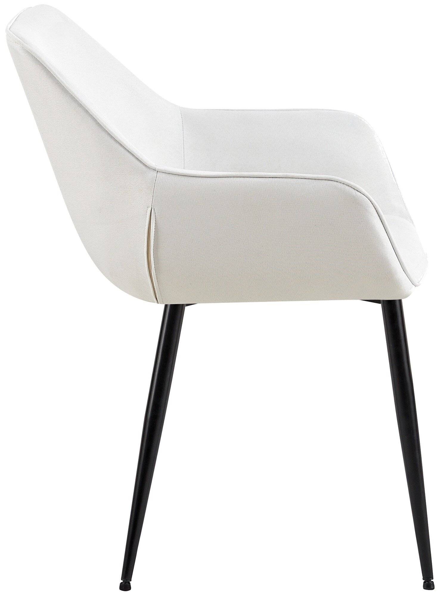 Esszimmerstuhl Vessa Stoff creme