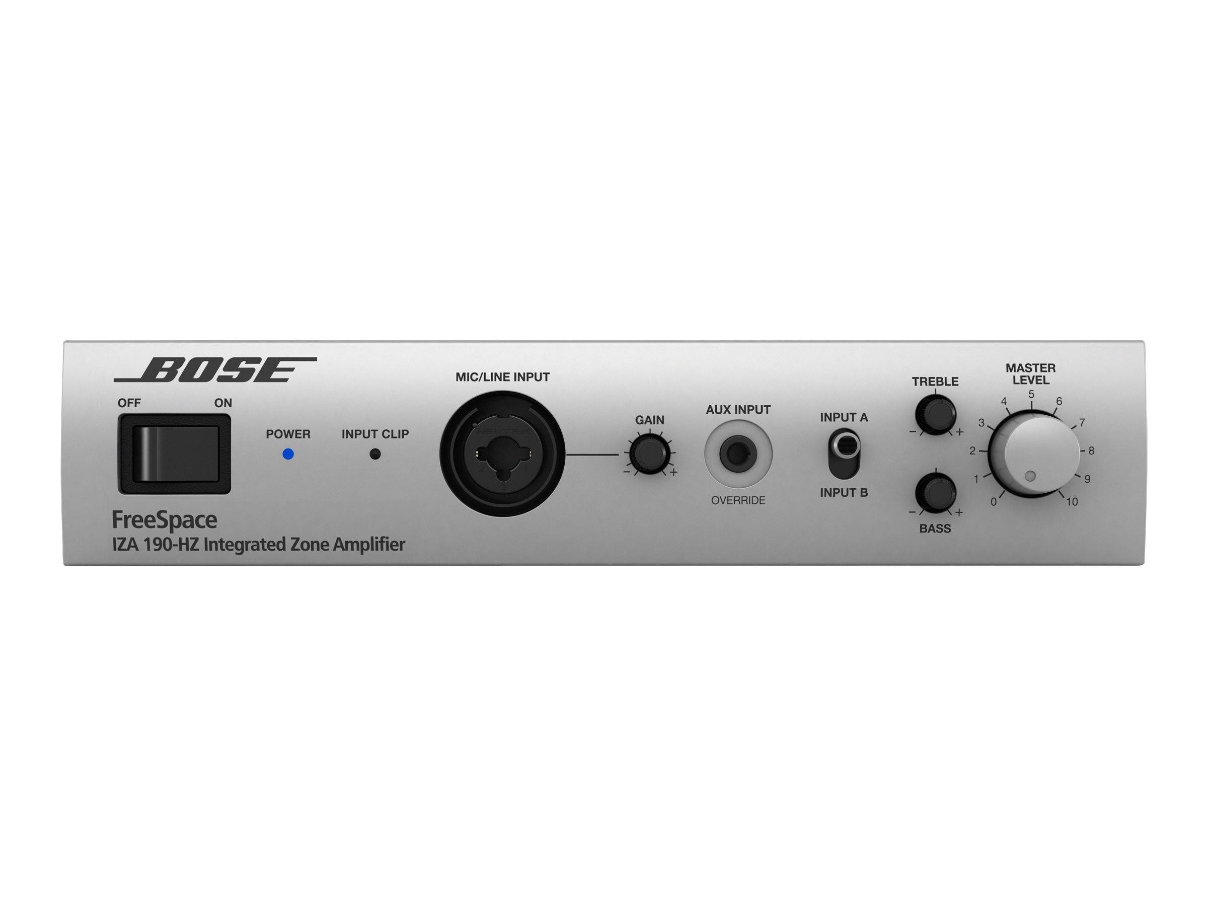 Bose FreeSpace IZA190-HZ Amplifier 1 x 90 Watt Silver