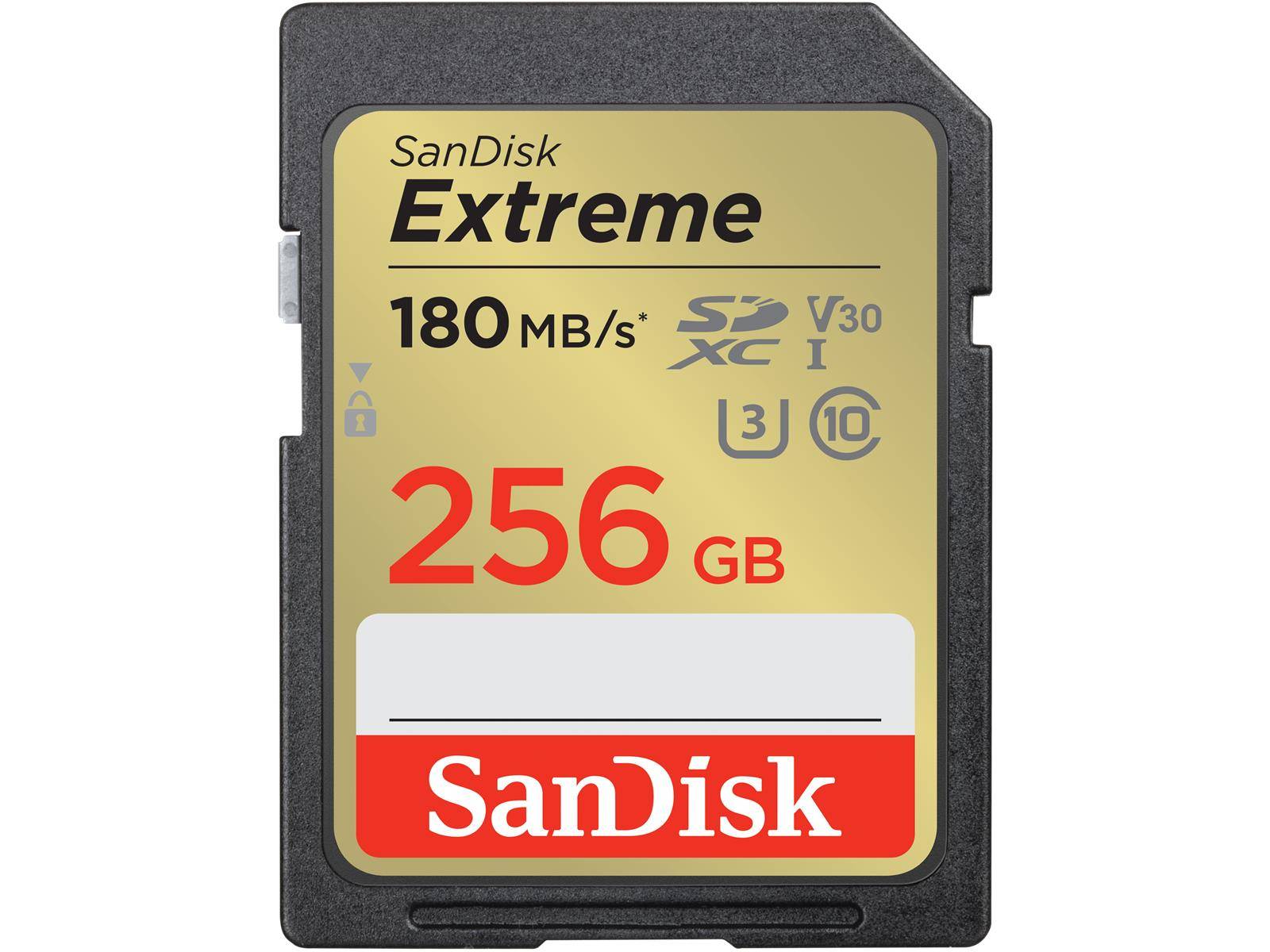 SanDisk Extreme SDXC-Karte 256GB Class 10 UHS-I Wasserdicht