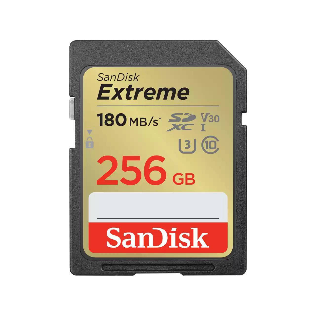 SanDisk Extreme SDXC-Karte 256GB Class 10 UHS-I Wasserdicht