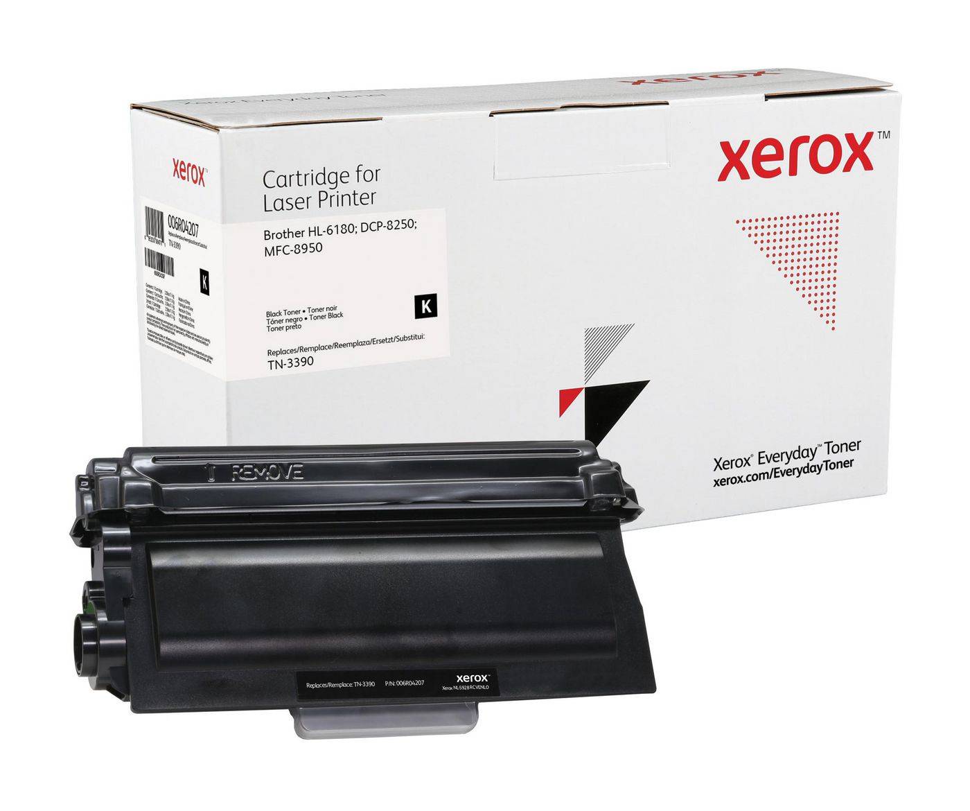 Xerox Toner ersetzt Brother TN-3390 Kompatibel Schwarz 12000 Seiten Everyday™ Toner 006R04207