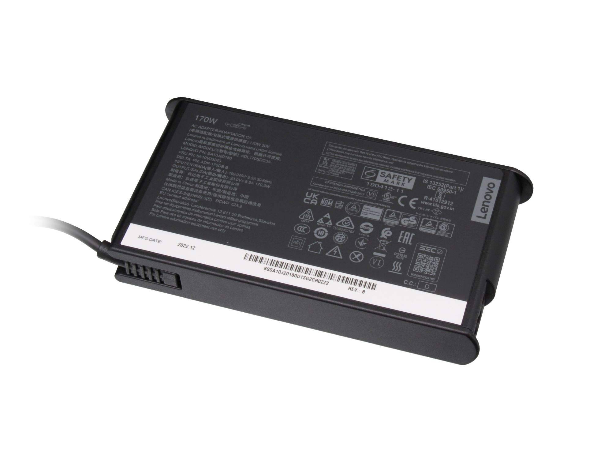 Lenovo - Netzteil - dünn - Wechselstrom 100-240 V