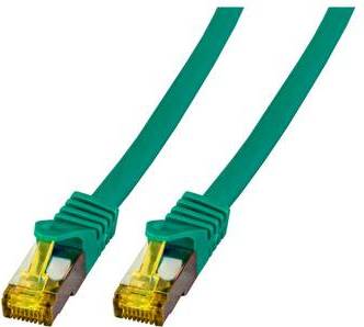 RJ45 Patchkabel Cat.6A S/FTP LSZH -- Cat.7 Rohkabel grün 0,25m