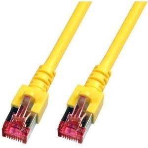 RJ45 Patchkabel Cat.6 S/FTP LSZH -- gelb 7,5m Kupferverkabelung