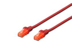 Digitus DK-1612-050/BL RJ45 Netzwerkkabel, Patchkabel CAT 6 U/UTP 5.00 m Schwarz verdrillte Paare 1 St.