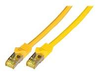 EFB RJ45 Patchkabel S/FTP,Cat.6A,LSZH,Cat.7 Rohk.,2m,gelb
