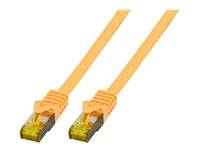 EFB RJ45 Patchkabel S/FTP,Cat.6A,LSZH,Cat.7 Rohk.,20m,gelb