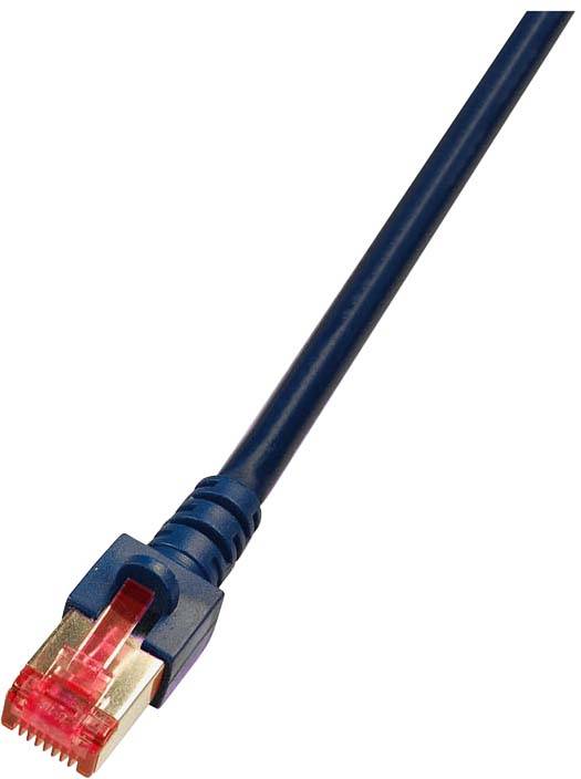 RJ45 Patchkabel Cat.6 S/FTP LSZH -- schwarz 5m Kupferverkabelung