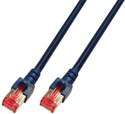 RJ45 Patchkabel Cat.6 S/FTP LSZH -- schwarz 5m Kupferverkabelung