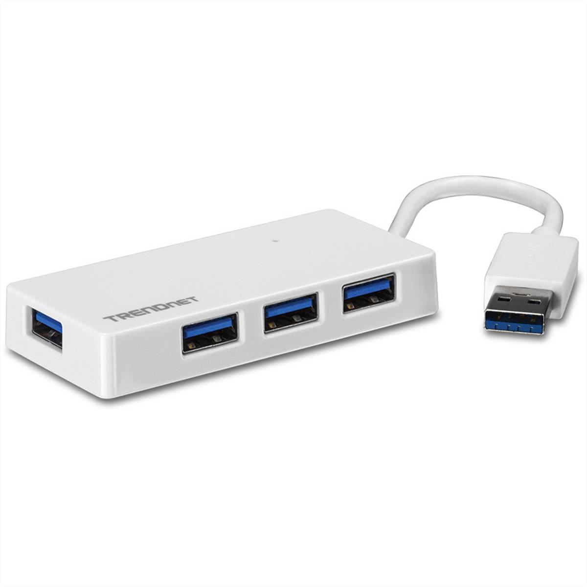 TrendNet TU3-H4E 4 Port USB 3.2 Gen 1-Hub (USB 3.0) Weiß