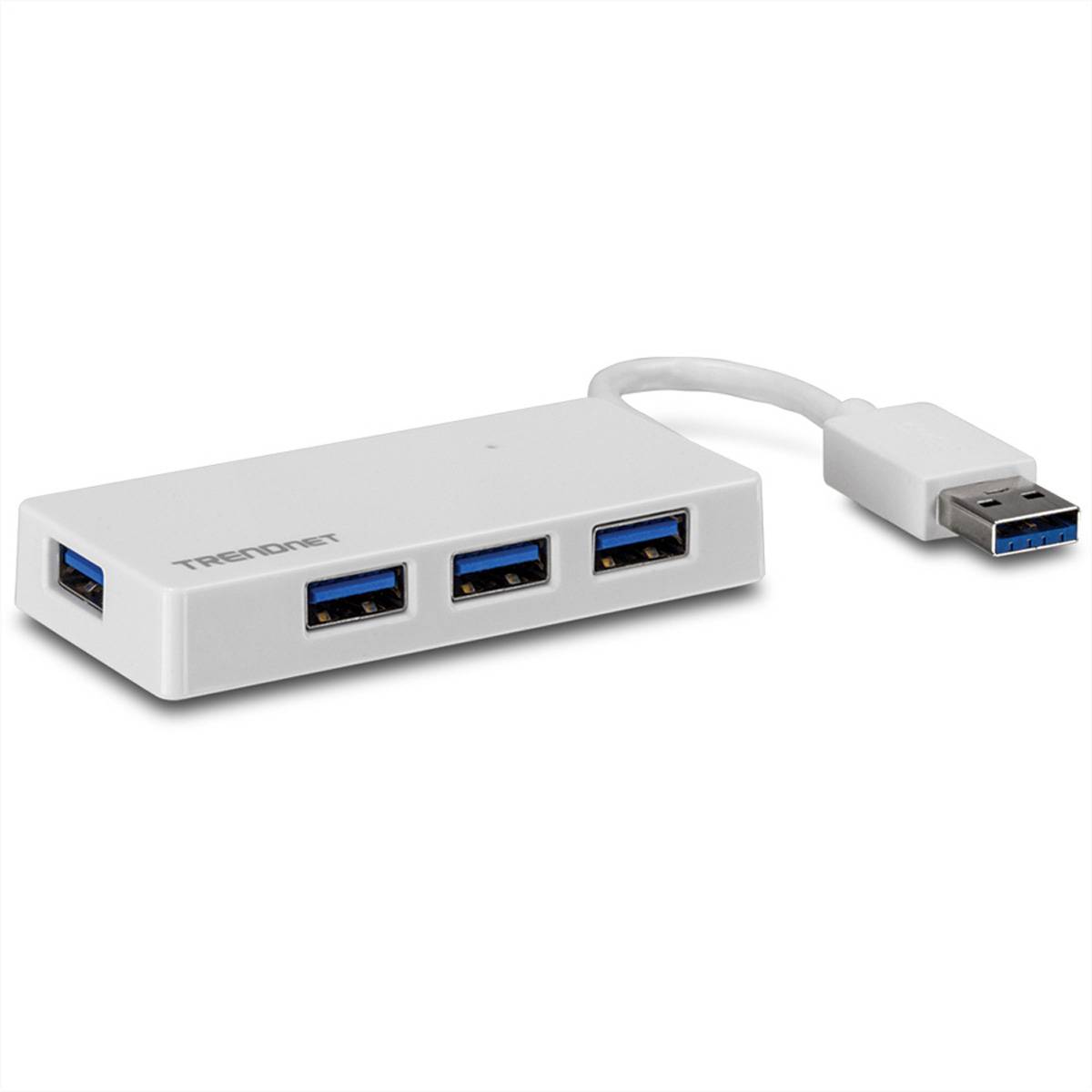 TrendNet TU3-H4E 4 Port USB 3.2 Gen 1-Hub (USB 3.0) Weiß
