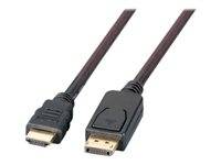 EFB DisplayPort/HDMI Kabel FullHD A-A St-St, 2m, schwarz