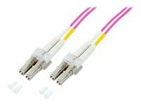 EFB Elektronik O0319.7,5 Glasfaser LWL Anschlusskabel [1x LC-Stecker - 1x LC-Stecker] 50/125 µ Multimode OM4 7.50 m