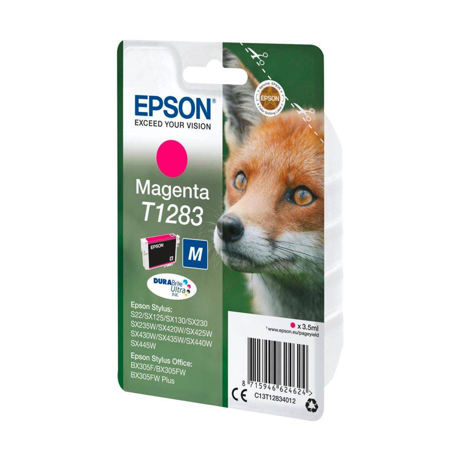 Epson Druckerpatrone T1283 Original Magenta C13T12834012