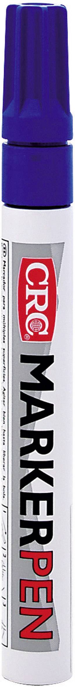 Blauer Permanentmarker mit Verschlusskappe, Marke Edding; geeignet für Beschriftungen auf diversen Oberflächen.