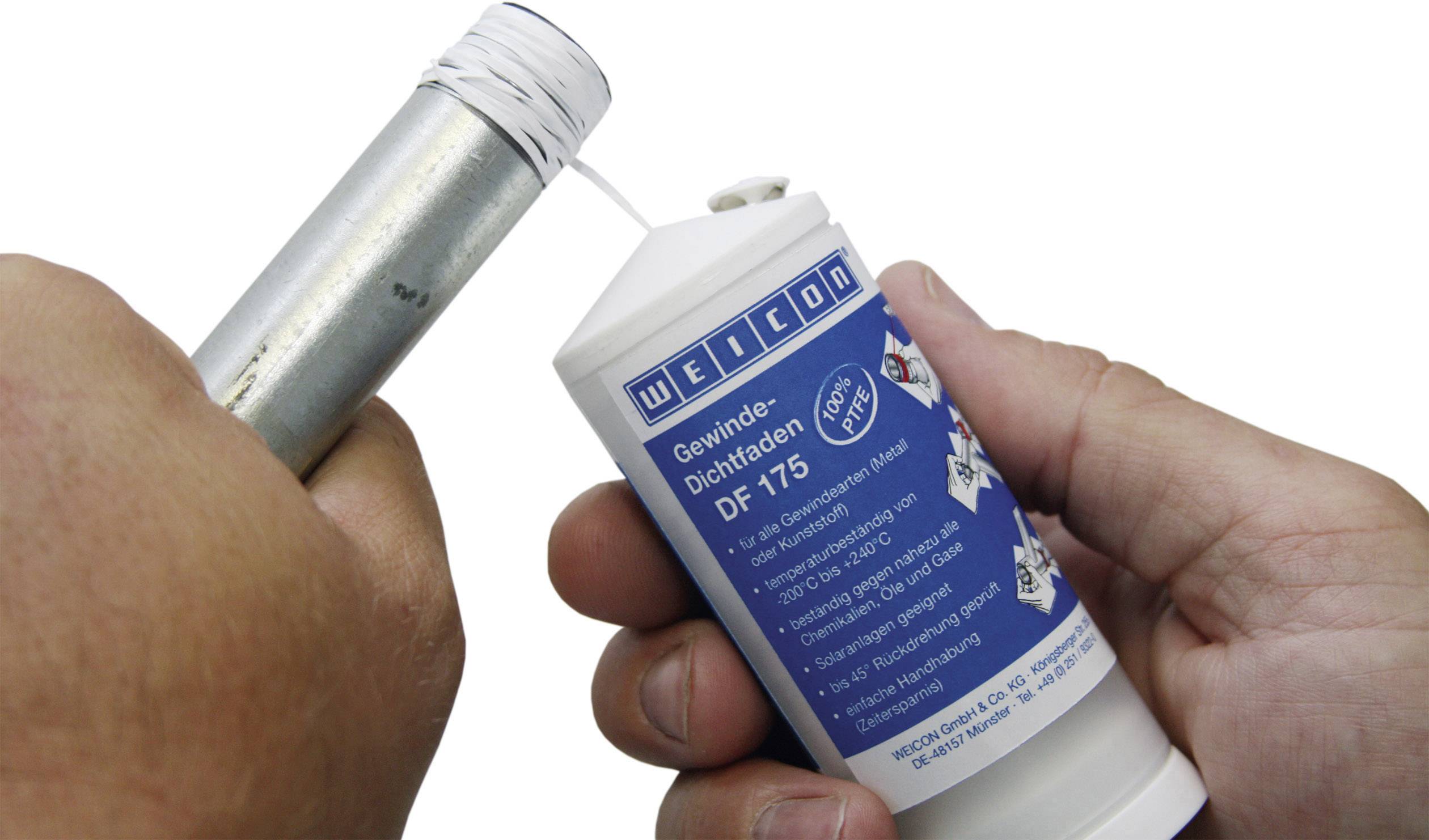 Weicon DF 175 Gewindedichtfaden Herstellerfarbe Weiß 10026655 175m