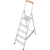 Krause 126238 Aluminium Stufen-Stehleiter Arbeitshöhe (max.): 3.05m Silber DIN EN 131 4.5kg Krause 126238 Aluminium Stufen-Stehleiter Arbeitshöhe (max.): 3.05m Silber DIN EN 131 4.5kg