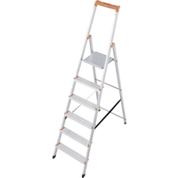 Krause 126245 Aluminium Stufen-Stehleiter Arbeitshöhe (max.): 3.25m Silber DIN EN 131 5.2kg Krause 126245 Aluminium Stufen-Stehleiter Arbeitshöhe (max.): 3.25m Silber DIN EN 131 5.2kg