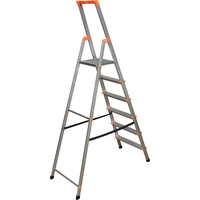 Krause 126245 Aluminium Stufen-Stehleiter Arbeitshöhe (max.): 3.25m Silber DIN EN 131 5.2kg Krause 126245 Aluminium Stufen-Stehleiter Arbeitshöhe (max.): 3.25m Silber DIN EN 131 5.2kg