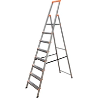 Krause 126269 Aluminium Stufen-Stehleiter Arbeitshöhe (max.): 3.70m Silber DIN EN 131 7.2kg Krause 126269 Aluminium Stufen-Stehleiter Arbeitshöhe (max.): 3.70m Silber DIN EN 131 7.2kg