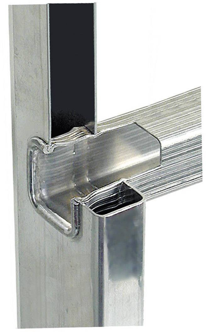 Krause 121387 Aluminium Anlegeleiter Arbeitshöhe (max.): 2.80m Silber DIN EN 131 2.8kg