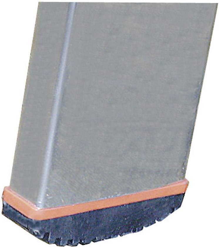 Krause 121387 Aluminium Anlegeleiter Arbeitshöhe (max.): 2.80m Silber DIN EN 131 2.8kg