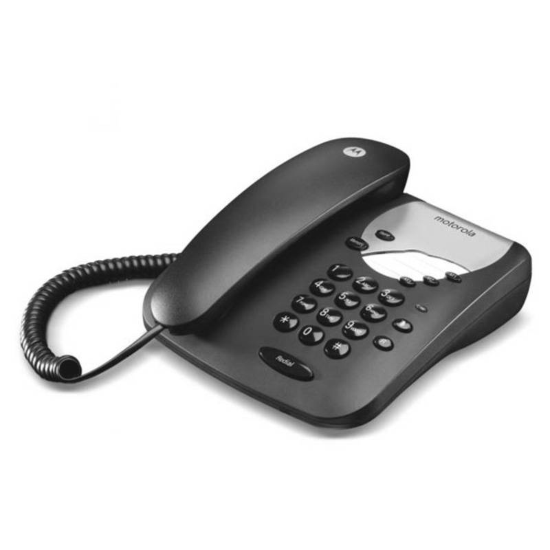 Motorola CT1 Analoges Telefon Schwarz