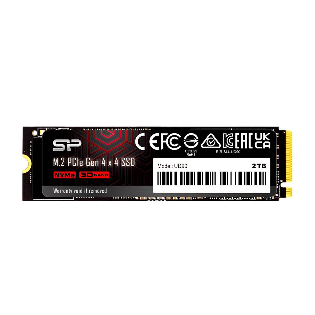 Silicon Power UD90 2000 GB M.2 5000 MB/s TB PCIe Gen 4x4 4800 NVMe 1.4 LDPC E2E