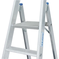 Krause 124579 Aluminium Stufen-Stehleiter Arbeitshöhe (max.): 4.80m Silber DIN EN 131 15.6kg Krause 124579 Aluminium Stufen-Stehleiter Arbeitshöhe (max.): 4.80m Silber DIN EN 131 15.6kg