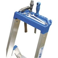 Krause 124579 Aluminium Stufen-Stehleiter Arbeitshöhe (max.): 4.80m Silber DIN EN 131 15.6kg Krause 124579 Aluminium Stufen-Stehleiter Arbeitshöhe (max.): 4.80m Silber DIN EN 131 15.6kg